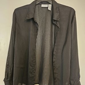 Jaclyn Smith Button Up Top